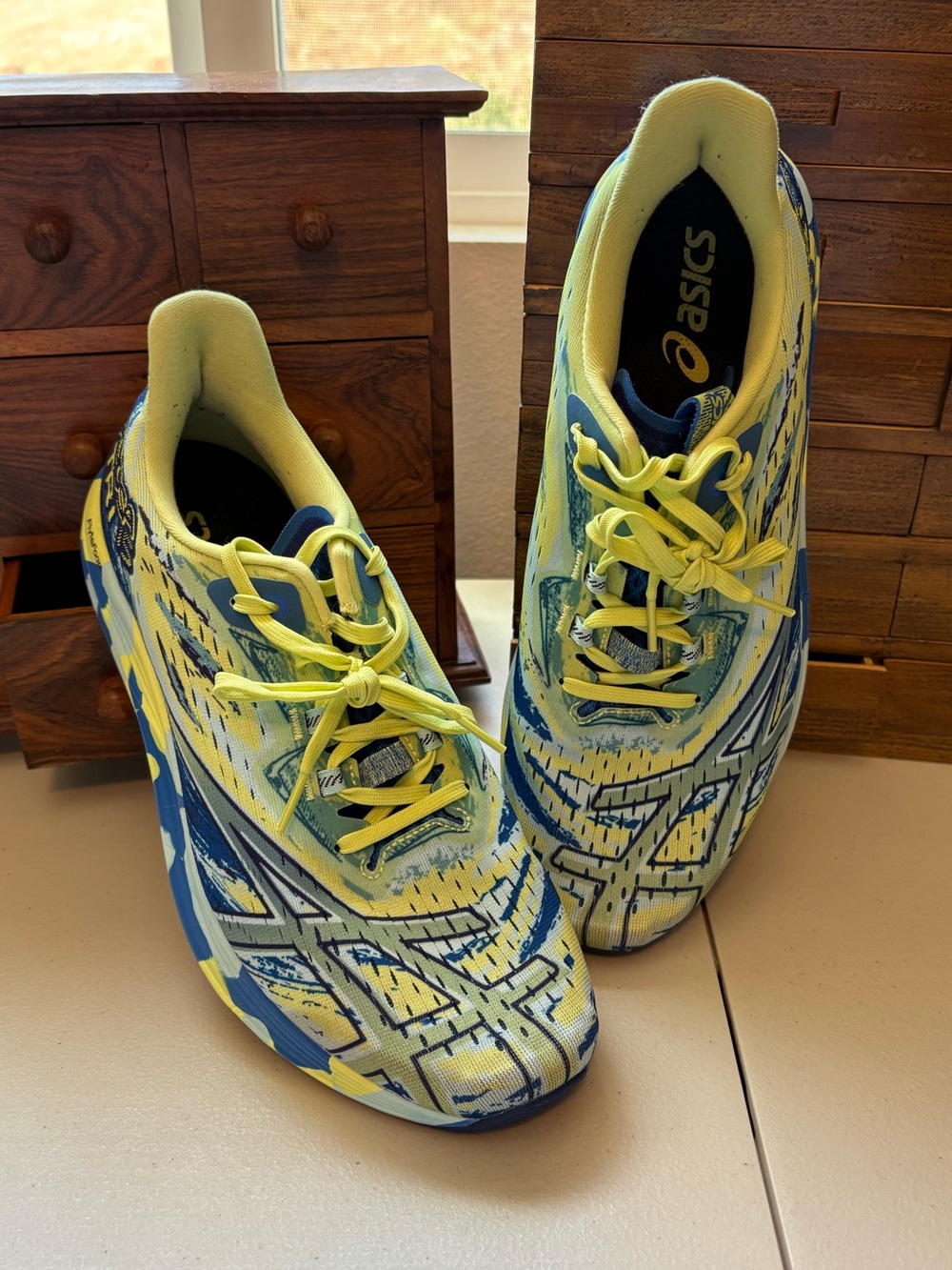 ASICS Noosa Tri 15 'Avant Garde - Illusion Blue' men’s running shoes size 11